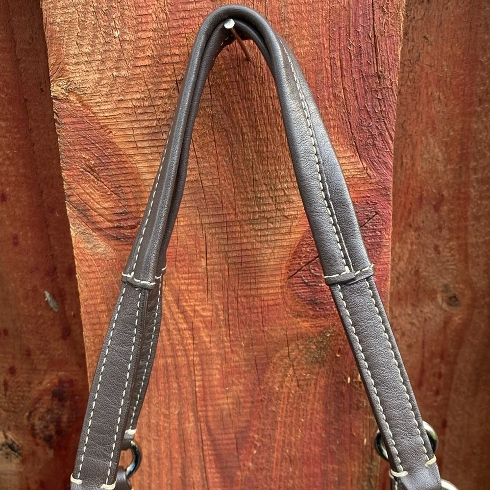 Coach Brown Leather Tote Hobo Bag